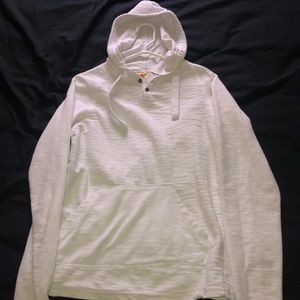 Free Planet Mens Large Henley Hoodie